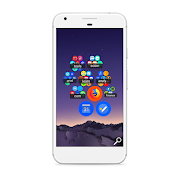 Bubblelauncher Premium Plakat