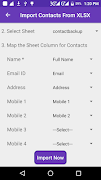 Contacts To VCF XLSX PDF CSV ภาพหน้าจอ 4