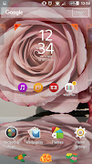 2 Schermata Xperia Theme - Rose