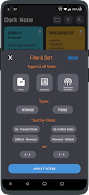 Dark Note - Notes + Grocery screenshot 4