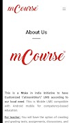mCourse screenshot 2