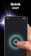 Flashlight - LED Flash App ภาพหน้าจอ 2