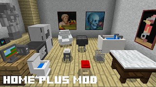 Home Plus Mod for Minecraft تصوير الشاشة 1