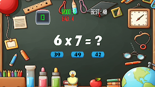 Multiplication table скриншот 3