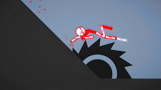 Fall Stickman | Destruction poster