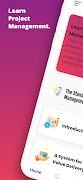 Learn Project Management پوسٹر