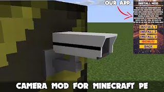 Camera CCTV Mod Minecraft PE পোস্টার
