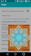 Chrooma Float Live Wallpaper تصوير الشاشة 6