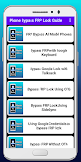 Phone Bypass FRP Lock Guide syot layar 2