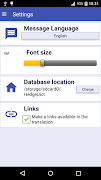 HedgeDict Dictionary স্ক্রিনশট 6