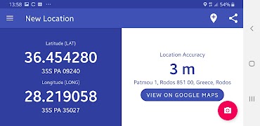 GPS Coordinates screenshot 7