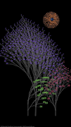 NumberTree Clock LiveWallpaper screenshot 1
