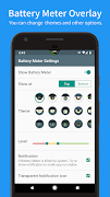 Battery Meter Overlay تصوير الشاشة 1