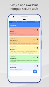 Notepad Secure Vault: Hide Photo, Videos, Files پوسٹر