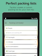Packtor - Packing List Creator syot layar 5