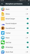 برنامه‌نما Sound Spectrum Analyzer عکس از صفحه