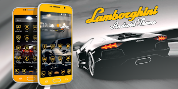 پوستر Theme Lambo Car