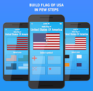 Flag Builder Game syot layar 1