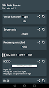 Lettore SIM (ICCID - IMSI - MCC e altro) ảnh chụp màn hình 2
