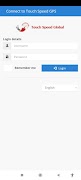 Touch Speed GPS اسکرین شاٹ 1