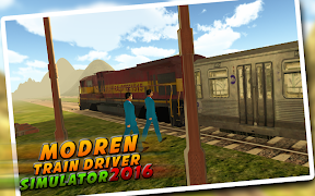 Modern Train Drive Sim 2016 截图 6