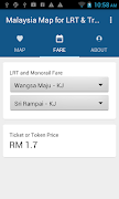 Malaysia Map for LRT & Train imagem de tela 1
