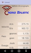 Chrono balistique capture d'écran 6