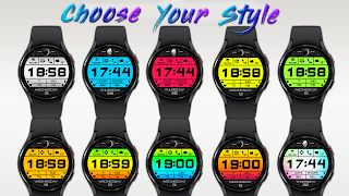 Big Digital Watch Face poster