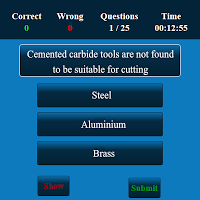Material MCQ screenshot 1