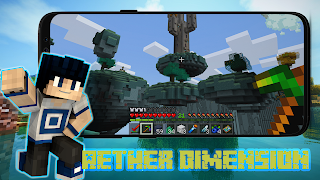 Aether Dimension Minecraft PE スクリーンショット 3