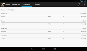 eMule Remote स्क्रीनशॉट 6