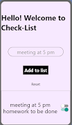 Checklist App poster