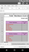AndroXLS editor for XLS sheets screenshot 2