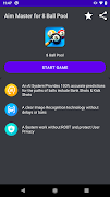 برنامه‌نما Aim Master for 8 Ball Pool عکس از صفحه