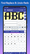 CharBoard - unicode symbol map スクリーンショット 1