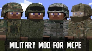 Military Mod for Minecraft PE poster