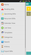 Bills Tracker Lời nhắc nhở ảnh chụp màn hình 1