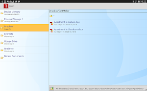 برنامه‌نما FREE Office: TextMaker Mobile عکس از صفحه