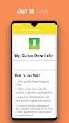 Wp Status Downloder capture d'écran 3