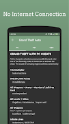 Cheat Code for Grand Theft capture d'écran 2