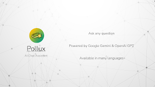 Pollux - AI Chat Assistant Cartaz
