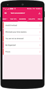 Time Management Tips screenshot 2