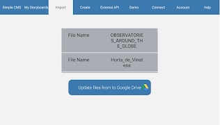 2 Schermata Simple CMS