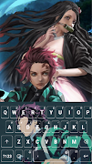 Demon Slayer Keyboard Theme screenshot 3