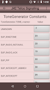 J42 DTMF CDMA Sinalização imagem de tela 2
