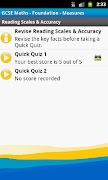 GCSE Maths Measures Screenshot 1
