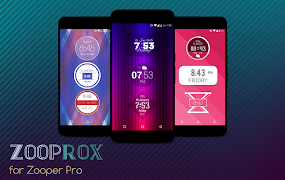 ZoopRox Widgets for Zooper Pro screenshot 1