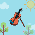 Kids Violin Zeichen