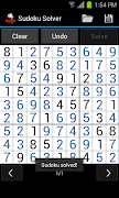 برنامه‌نما Sudoku Solver عکس از صفحه