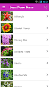 Learn Flower Name Ekran Görüntüsü 2
